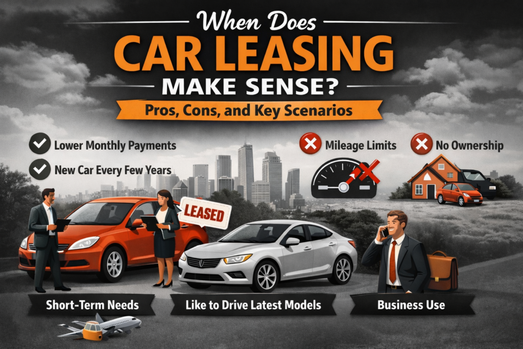When Does Car Leasing Make Sense? Pros, Cons, And Key Scenarios Car Leasing