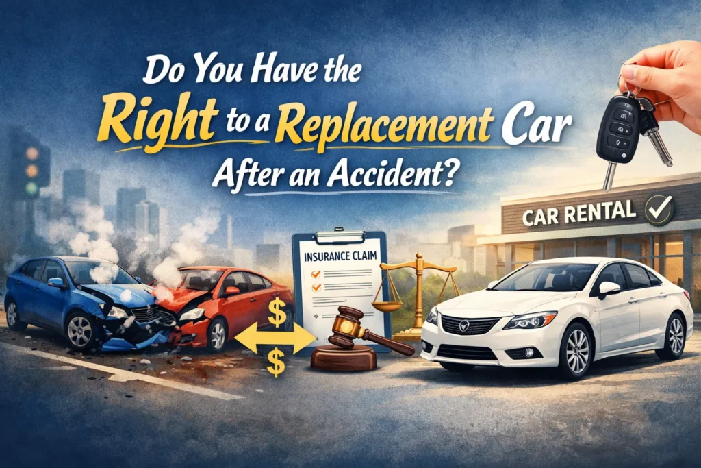 Do You Have The Right To A Replacement Car After An Accident? Replacement Car