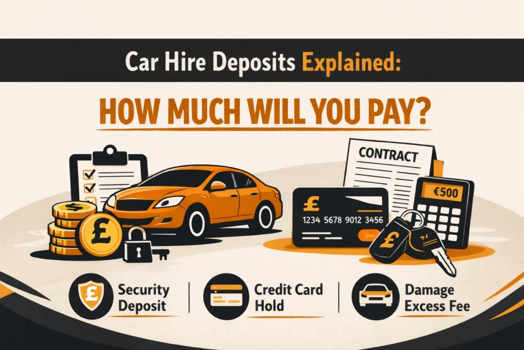 Car Hire Deposits Explained: How Much Will You Pay? Car Hire Deposits Explained: How Much Will You Pay?