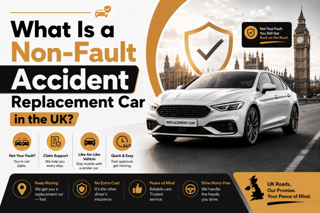 What Is A Non-Fault Accident Replacement Car In The Uk? What Is A Non-Fault Accident Replacement Car In The Uk