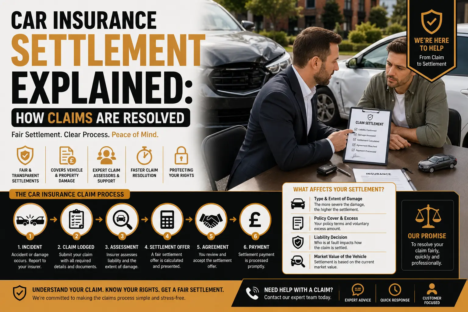 Will A Non-Fault Accident Affect My Insurance Car Insurance Settlement Explained