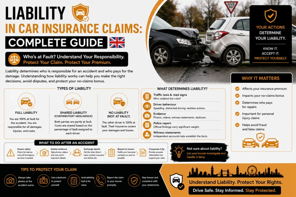 Liability In Car Insurance Claims: Complete Guide Liability In Car Insurance Claims