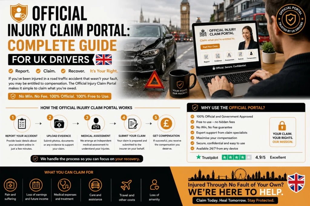Official Injury Claim Portal: Complete Guide For Uk Drivers Official Injury Claim Portal