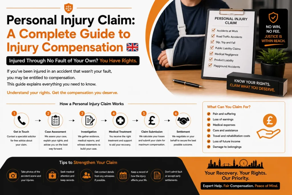 Personal Injury Claim: A Complete Guide To Injury Compensation Personal Injury Claim