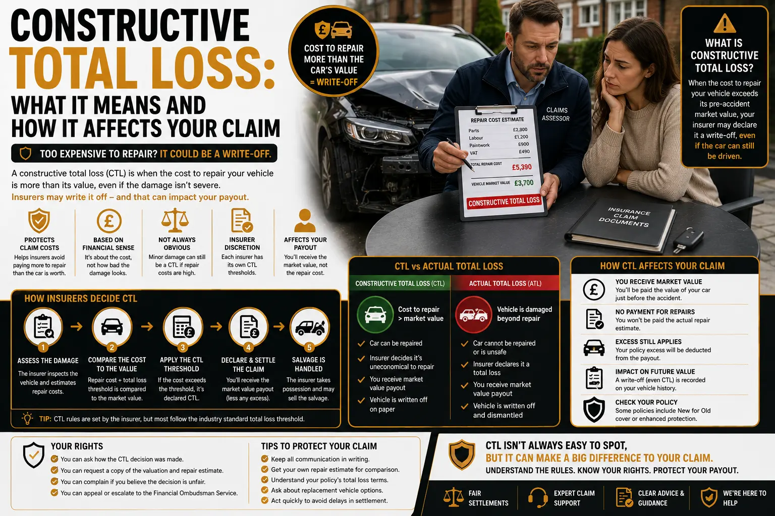 Pre-Accident Value (Pav): How Insurers Calculate Your Car’s Worth Constructive Total Loss